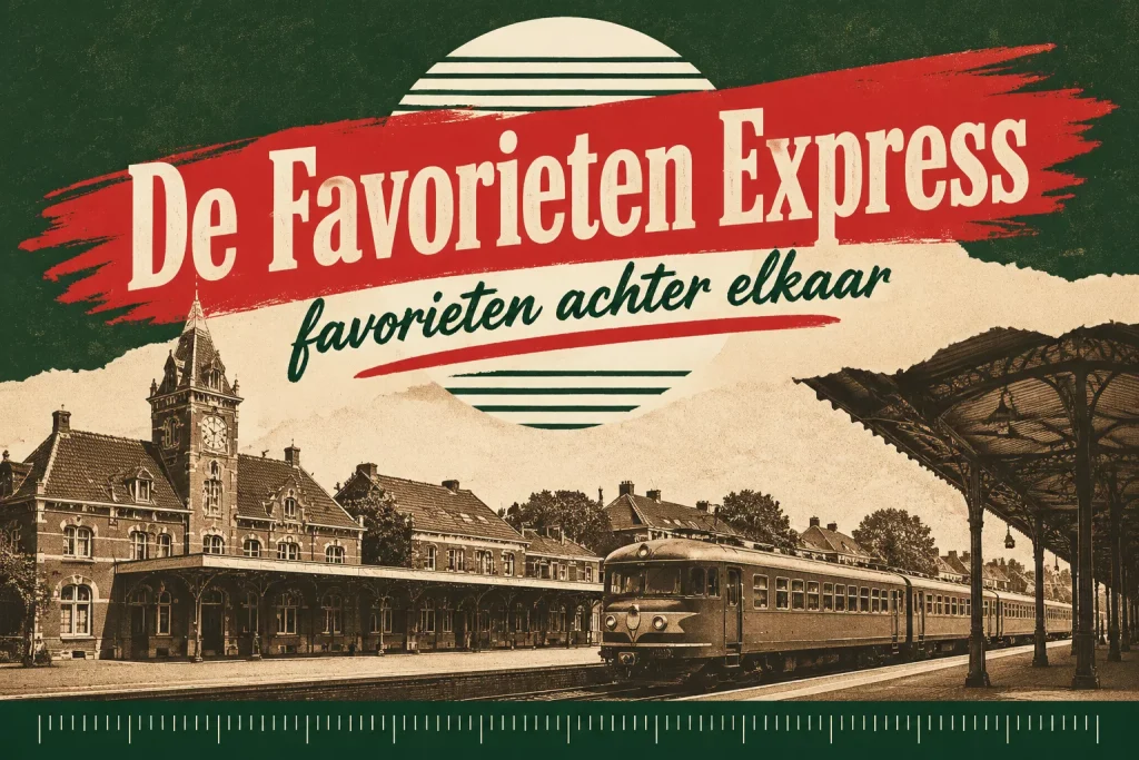 De Favorieten Express, favorieten achter elkaar op Radio Favoriet FM